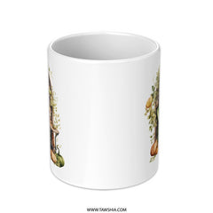 Autumn Cozy Chair Mug, Fall Decor Mug, Pumpkin Decor Mug, Cozy Fall Mug, Book Lover Mug, Home Decor Mug, Reading Nook Mug, Gift Mug - Tawshia