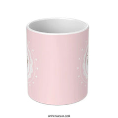 Cupcake Heart Mug, Cute Pastry Mug, Bakery Lover Gift, Food Themed Mug, Sweet Treat Mug, Pink Mug, Coffee Mug, Tea Mug, Hot Cocoa Mug - Tawshia