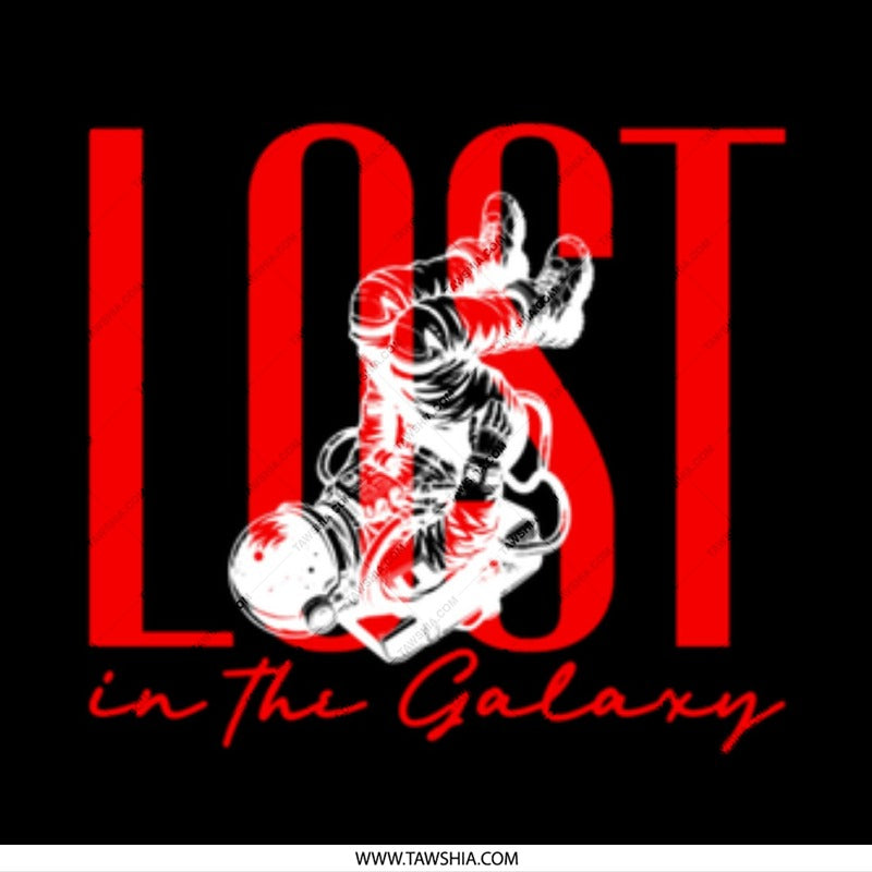 Lost In The Galaxy Novelty Graphic Print product