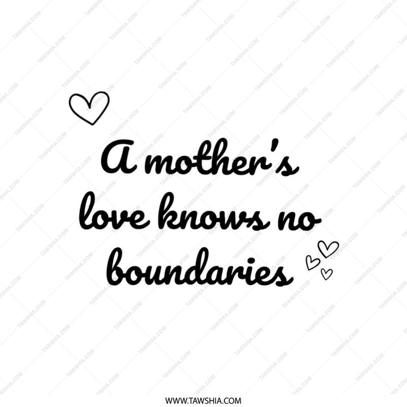 Mother's Love Pillow, Heart Design Pillow, Inspirational Quote Pillow, Mothers Day Gift Pillow, Home Decor Pillow, Couch Pillow, Throw - Tawshia