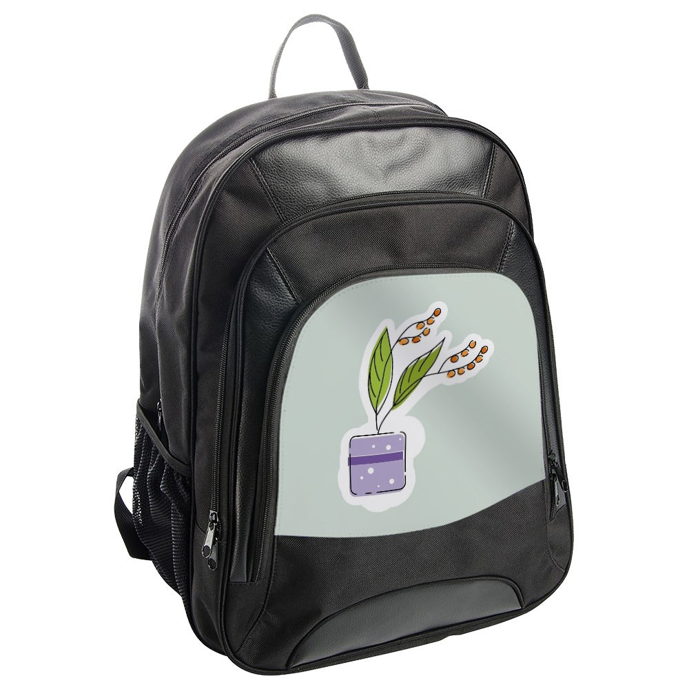 Cute Plant BackPack, Potted Plant, Backpack for Plant Lovers, Trendy Back Pack, Stylish Bag, Floral Back Pack, Casual Backpack - Tawshia