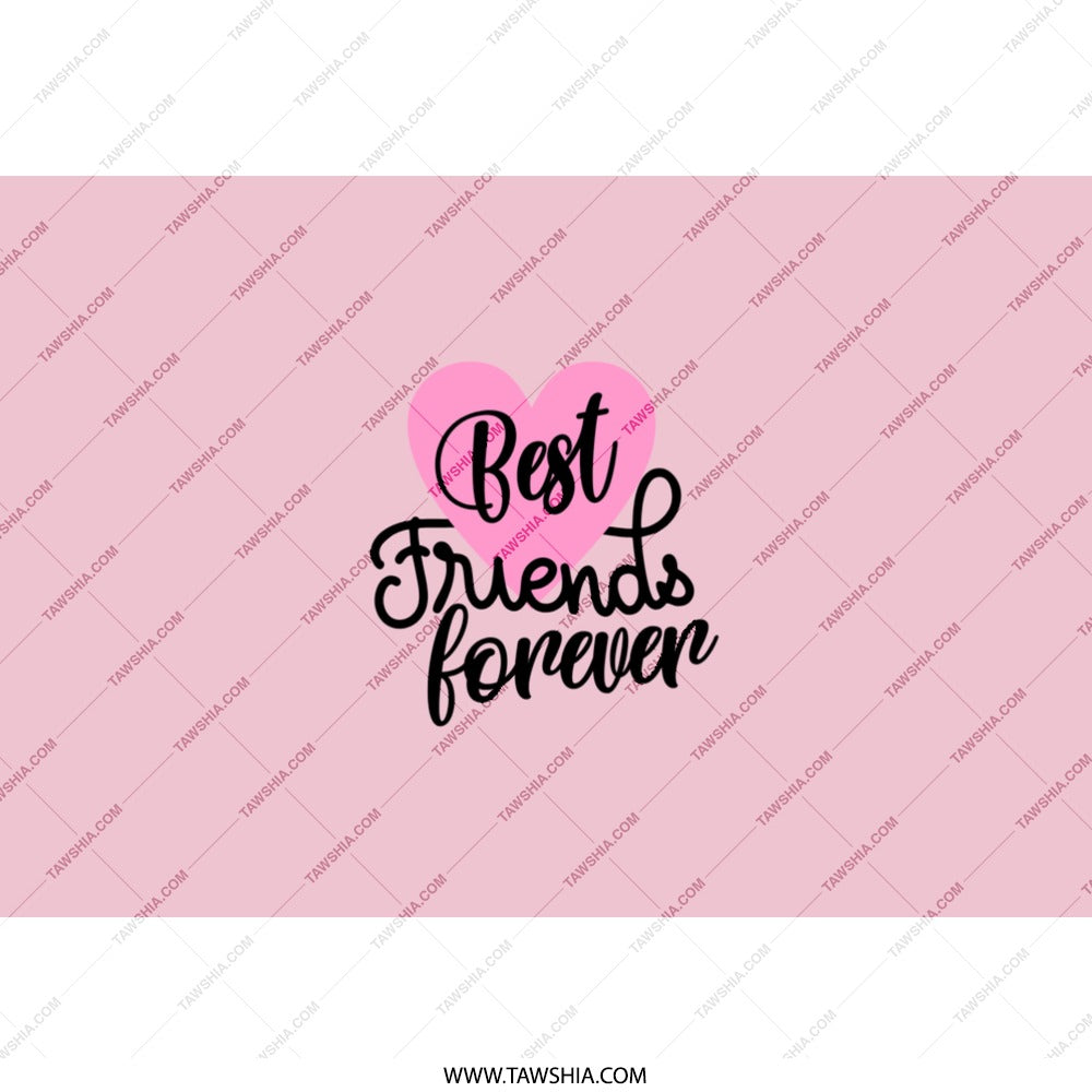Best Friends Forever Tumbler, Friendship Gift, BFF Tumbler, Gift for Friend, Bestie Tumbler, Friends Forever Tumbler - Tawshia
