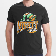 Mighty Team Football Helmet Graphic T-Shirt product