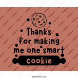 Smart Cookie Mouse Pad, Teacher Appreciation Gift, Thank You Mousepad, School Staff Present, Unique Gift Idea, Desk Accessories - Tawshia