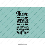 Funny Coffee Lover Tumbler, Woman Without Coffee Quote, Sarcastic Gift, Coffee Tumbler, Gift for Her, Unique Tumbler, Novelty Drinkware - Tawshia