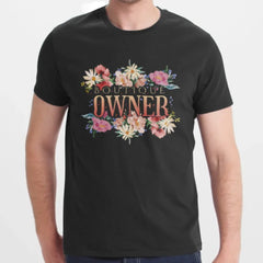 Stylish Boutique Owner Graphic Tee Shirt product type
