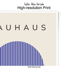 Bauhaus Photographic Print, Ausstellung 1923, Modern Art Print, Geometric Art, Minimalist Art, Wall Decor, Home Decor - Tawshia