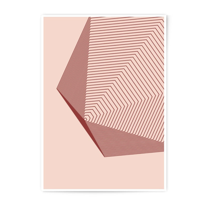 Geometric Photographic Print, Abstract Art, Modern Home Decor, Line Art Print, Minimalist Art, Wall Art, Geometric Shapes Art - Tawshia