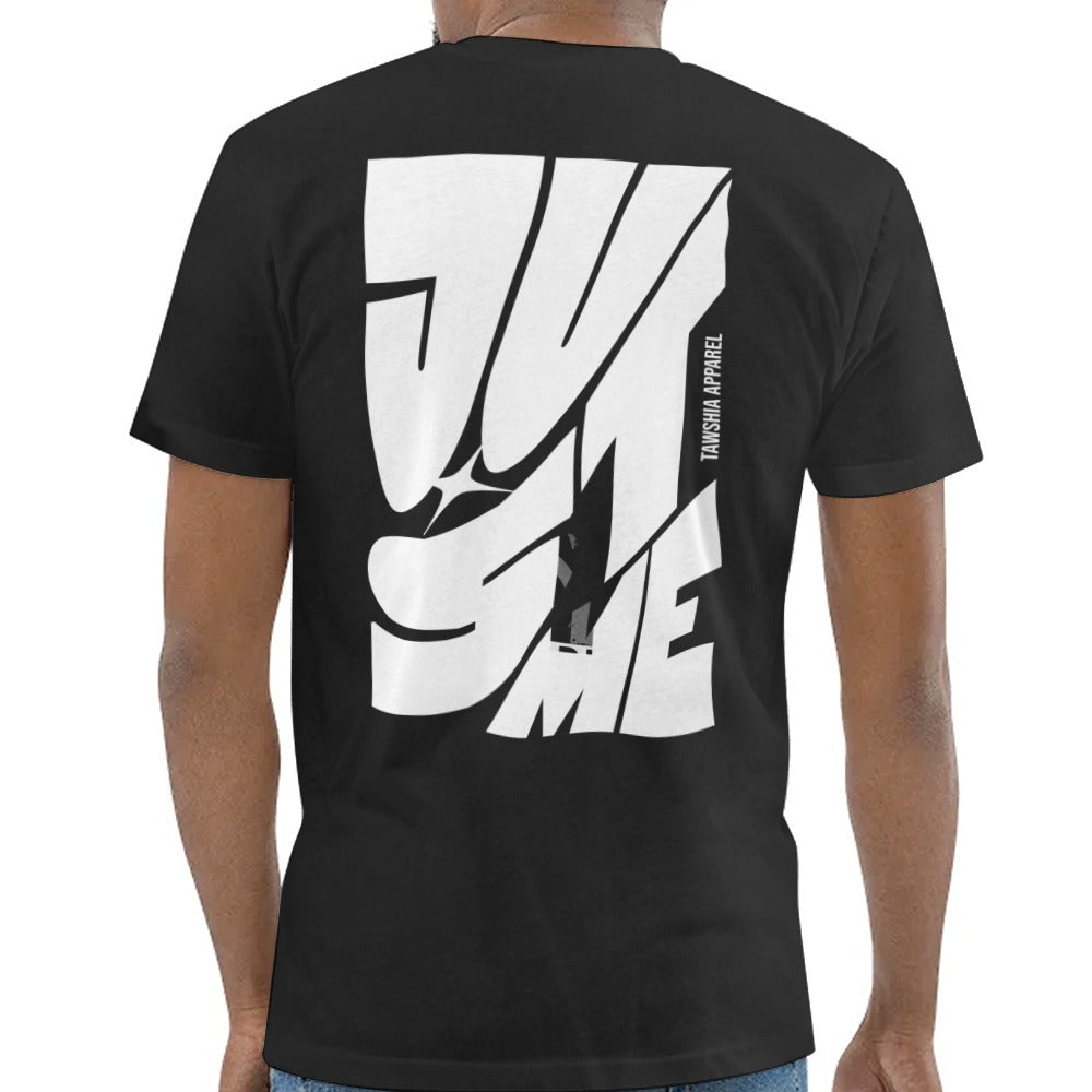 Just Me Graphic Print Casual Tee Shirt product