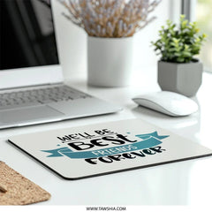 Best Friends Forever Mouse Pad, Cute Friendship Quote Desk Accessory, Unique Office Decor, Gift for Bestie, Motivational Mouse Pad - Tawshia