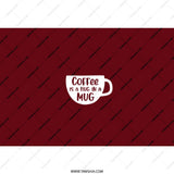 Coffee is A Hug Tumbler, Coffee Lover Gift, Tumbler with Straw, Coffee Quote Tumbler, Funny Coffee Tumbler, Gift for Her, Gift for Him - Tawshia