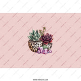 Succulent Tumbler, Plant Lover Gift, Bohemian Tumbler, Succulent Lover, Succulent Design, Floral Tumbler, Trendy Tumbler, Gift for Her - Tawshia