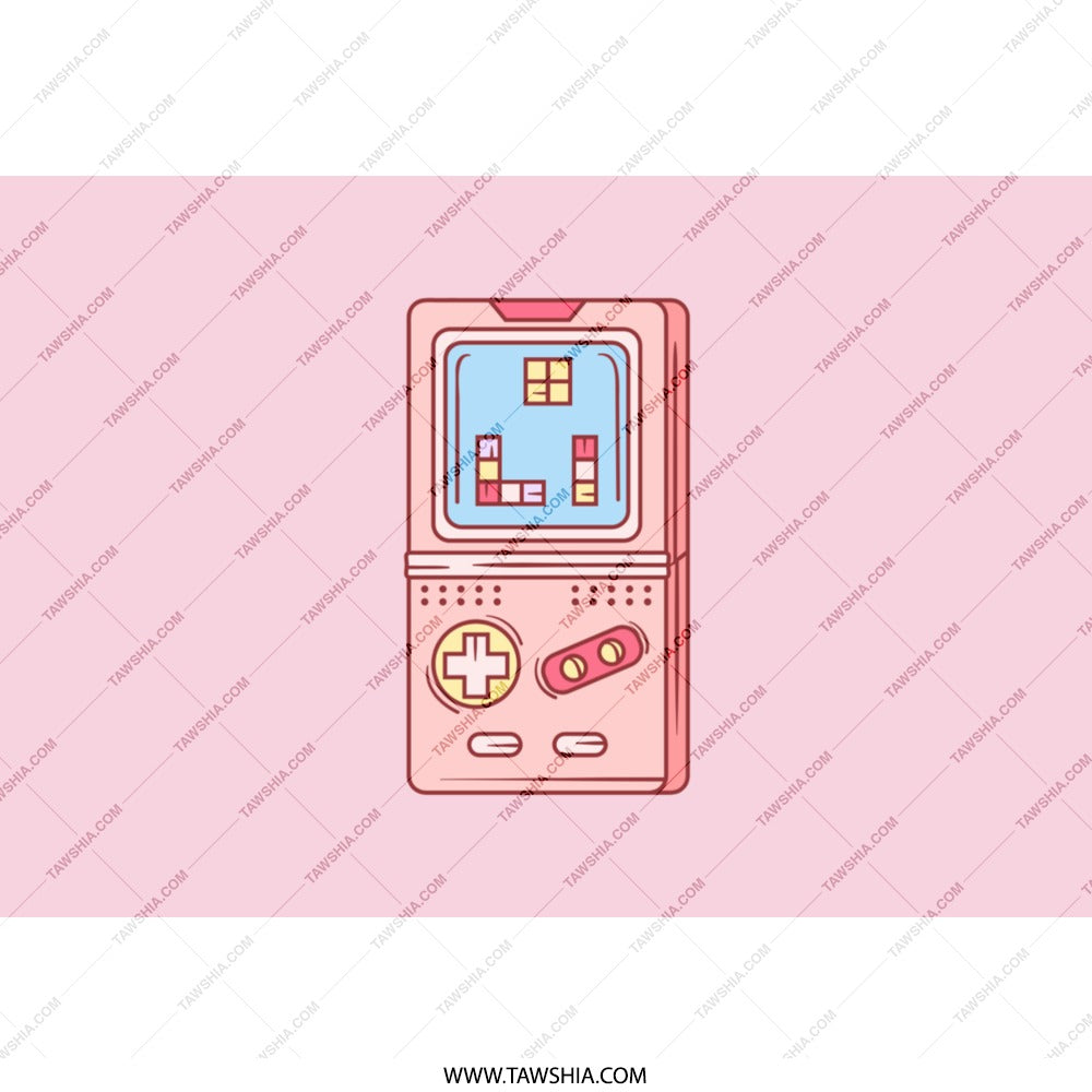 Retro Game Tumbler, Classic Gaming Gift, 80s 90s Nostalgia, Pink Tumbler, Unique Cup, Birthday Present, Gamer Tumbler - Tawshia