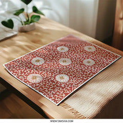 Floral Photographic Print, Japanese Art Print, Red and White Decor, Botanical Wall Art, Flower Photography, Asian Inspired Print - Tawshia