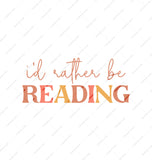 I'd Rather Be Reading Graphic Design product