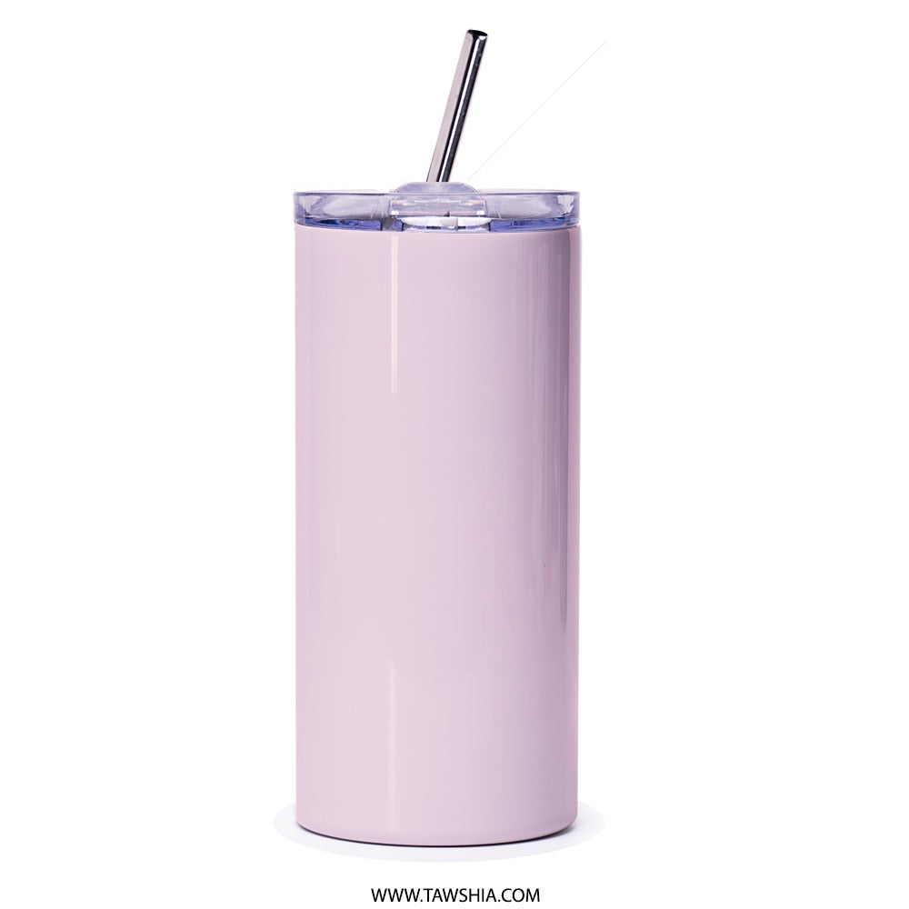 Pink Azalea Flower Tumbler, Floral Tumbler, Botanical Tumbler, Gift for Plant Lover, Pink Flower Gifts, Floral Tumblers - Tawshia