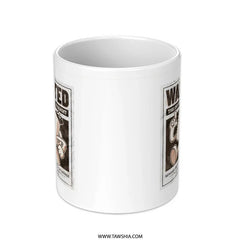 Unique Wanted Poster Soccer Theme Design Mug product