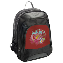 Sew On Sew Forth BackPack, Sewing Lover BackPack, Floral Sewing Machine, Quilting BackPack, Crafting BackPack, Sewing Gift for Her - Tawshia
