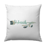 Best Friends Arrow Pillow, Friendship Gift Idea, Decorative Throw Pillow, Modern Home Decor, Couch Pillow, Unique Pillows - Tawshia