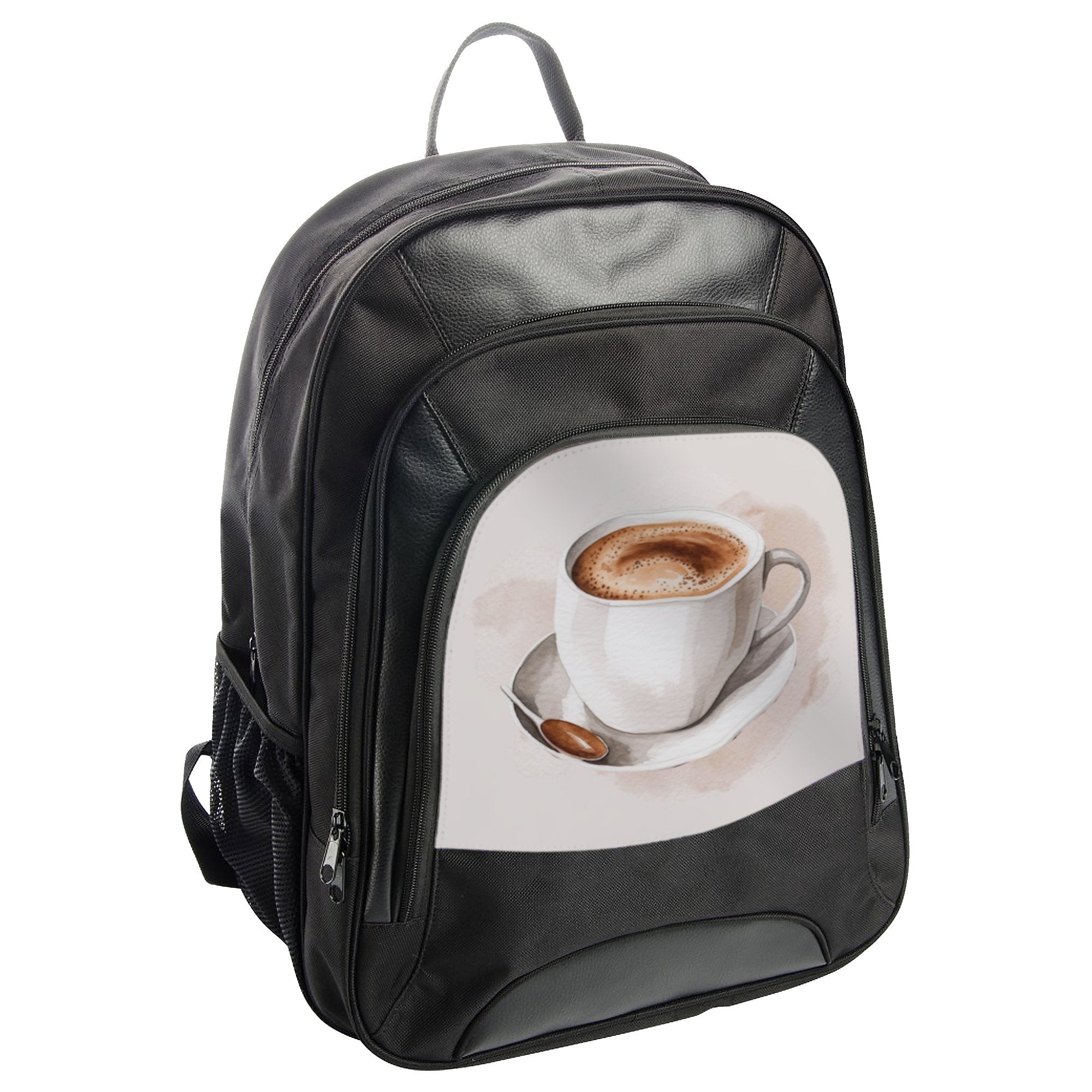 Coffee Themed Backpack Trendy Functional Product
