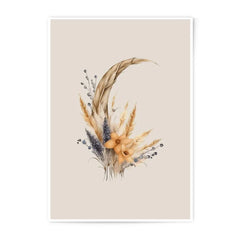 Floral Photographic Prints, Boho Home Decor, Botanical Wall Art, Flower Bouquet Art Print, Floral Artwork, Neutral Tone, Trendy Wall Decor - Tawshia