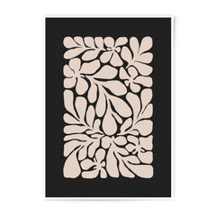 Beige Floral Photographic Print, Abstract Botanical Art, Modern Home Decor, Neutral Wall Art, Minimalist Print, Flower Photography, Gift - Tawshia