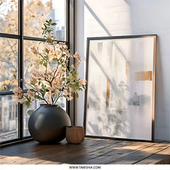 Abstract Wall Art, Neutral Tones Print, Modern Art Print, Minimalist Wall Decor, Home Decor Wall Art, Contemporary Art Print - Tawshia