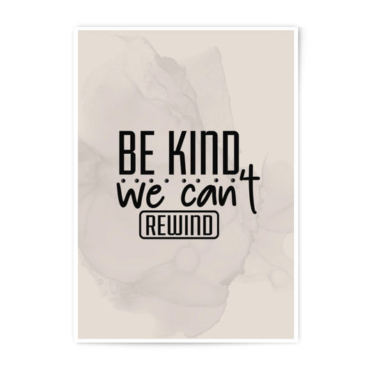 Be Kind Photographic Print, Motivational Quote Art, Inspirational Wall Decor, Positive Message, Modern Home Decor, Gallery Wall Art - Tawshia