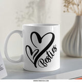 Besties Mug, Friend Gift, BFF Mug, Best Friend Mug, Friendship Mug, Cute Best Friend Gift, Funny Mug, Gift for Her, Best Friend Ever Mug - Tawshia