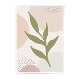 Abstract Leaf Photographic Print, Botanical Art Print, Neutral Wall Art, Modern Home Decor, Boho Print, Minimalist Art, Nature Print - Tawshia