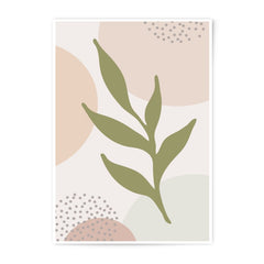 Abstract Leaf Photographic Print, Botanical Art Print, Neutral Wall Art, Modern Home Decor, Boho Print, Minimalist Art, Nature Print - Tawshia