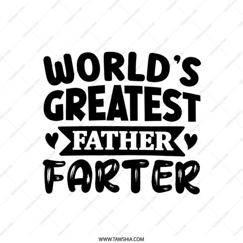 World's Greatest Farter Pillow, Funny Dad Pillow, Fathers Day Gift, Novelty Dad Gift, Gag Gift Pillow, Birthday Gift Idea for Dad - Tawshia