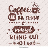 Coffee Vinyl Music Pinback Button, Caffeine Lover, Vinyl Collector Gift, Music Lover Pin, Sound of Vinyl, Unique Button - Tawshia