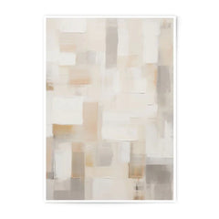 Abstract Photographic Print, Neutral Tones Art, Modern Wall Decor, Beige Gray Painting, Contemporary Home Decor, Textured Art Print - Tawshia