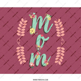 Floral Mom Mouse Pad, Mother's Day Gift, Mom Birthday Present, Best Mom Ever Gift, Cute Office Decor, Unique Floral Design, Mom Mousepad - Tawshia