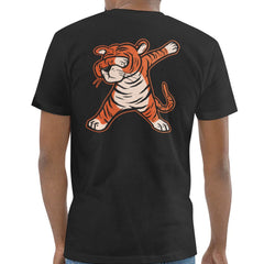 Playful Tiger Graphic Design T-Shirt For Men product