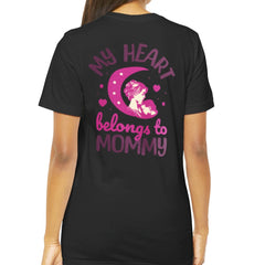 My Heart Belongs to Mommy Graphic Tee product