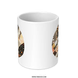 Feedback Mug, Abstract Art Mug, Unique Coffee Mug, Gift for Colleague, Modern Mug, Decorative Mug, Stylish Mug, Ceramic Mug - Tawshia