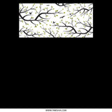 Decorative Tree Branches with Birds Pattern product