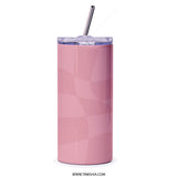 Donut Give Up Tumbler, Funny Workout Gift, Fitness Motivation Cup, Gym Lover Present, Pink Donut Design - Tawshia