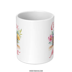 Capture the Moment Mug, Photographer Gift, Floral Camera Mug, Photo Lover Present, Photography Mug, Cute Mug, Aesthetic Mug, Coffee Mug - Tawshia