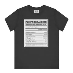 Humorous PLC Programmer Information Graphic Shirt product type