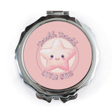 Twinkle Twinkle Little Star Pocket Mirror, Cute Star Face Makeup Mirror, Nursery Decor Gift, Baby Shower Favor, Kids Room Accessories - Tawshia