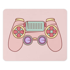 Gaming Mouse Pad, Pastel Controller Art, Gamer Desk Decor, Cute Computer Accessories, Fun Gift for Gamers, Game Lover Mousepad - Tawshia