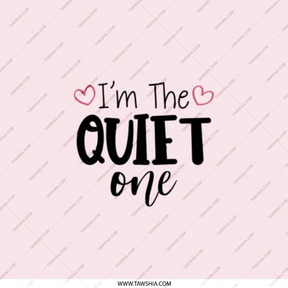 Quiet One Pocket Mirror, Introvert Gift, Funny Pocket Mirror, Gift for Introvert, Sarcastic Pocket Mirror, Cute Pocket Mirror - Tawshia