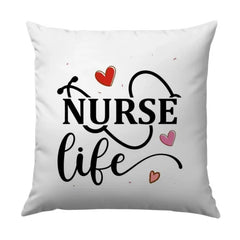 Nurse Life Pillow, Nurse Gift Idea, Medical Pillow Decor, Appreciation Gift, Nursing School Graduation Gift, Gift for Healthcare Workers - Tawshia