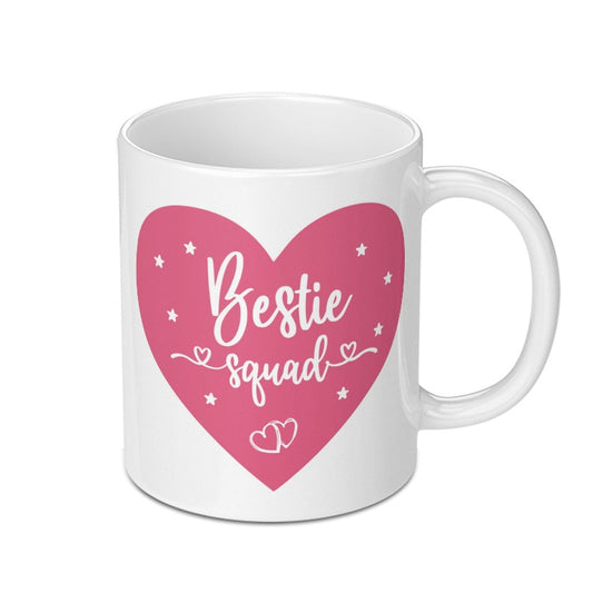 Bestie Squad Mug, Friendship Gift, Best Friends, Cute Mug, Gift For Her, Birthday Gift, Coffee Mug, Tea Mug, Novelty Mug, Galentine's Day - Tawshia