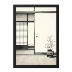 Japanese Wall Art, Zen Interior Print, Minimalist Decor, Asian Home Decor, Bamboo Wall Art - Tawshia