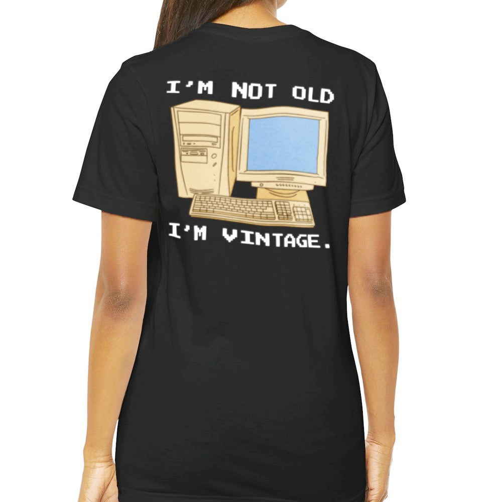 I'm Not Old I'm Vintage Retro Computer Themed product type