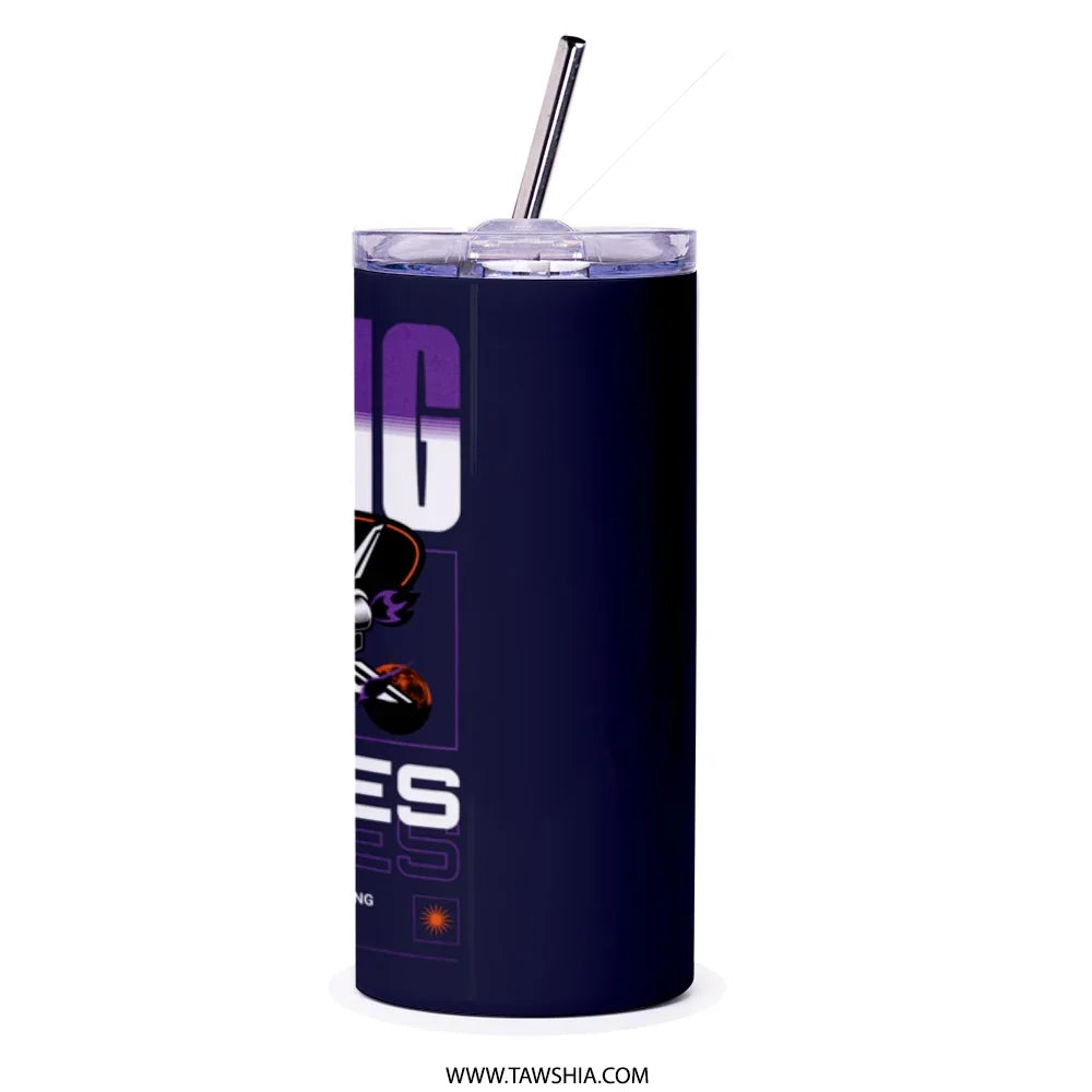 Purple Drink Tumbler with Straw Lidded Product